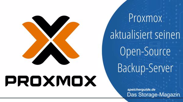 Proxmox aktualisiert seinen Open-Source Backup-Server